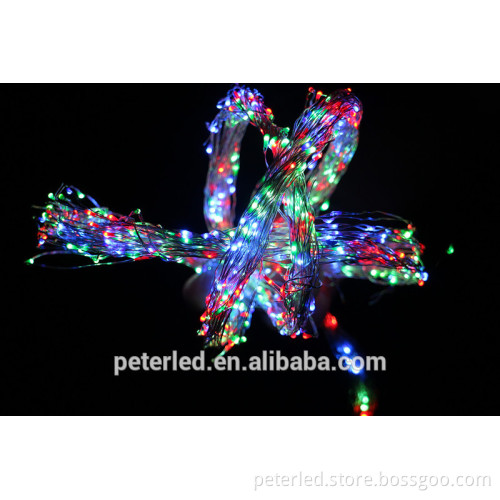 LED branch tree cascade light for outdoor decoration
